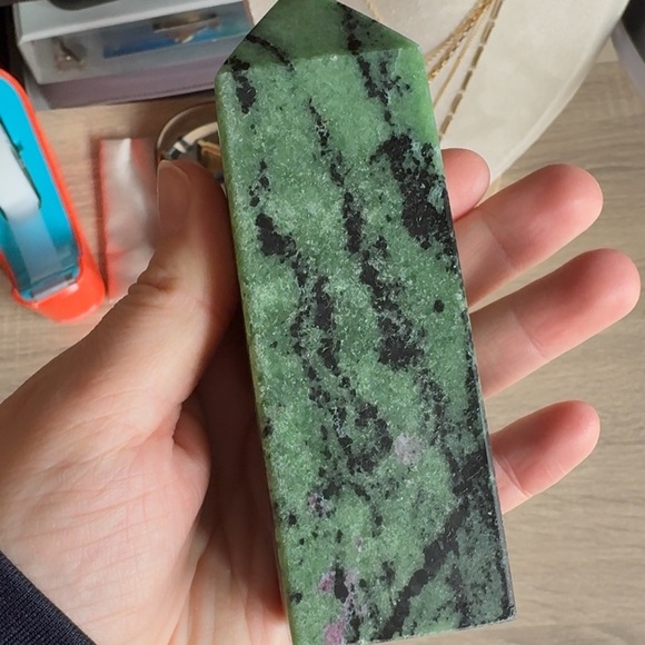 Ruby Zoisite Tower - Picture 4 of 5